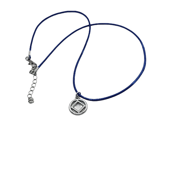 12 colors available Narcotics Anonymous adjustable charm necklace! NA jewelry. - Picture 4 of 6